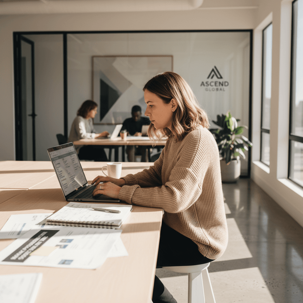 Sales team training and enablement