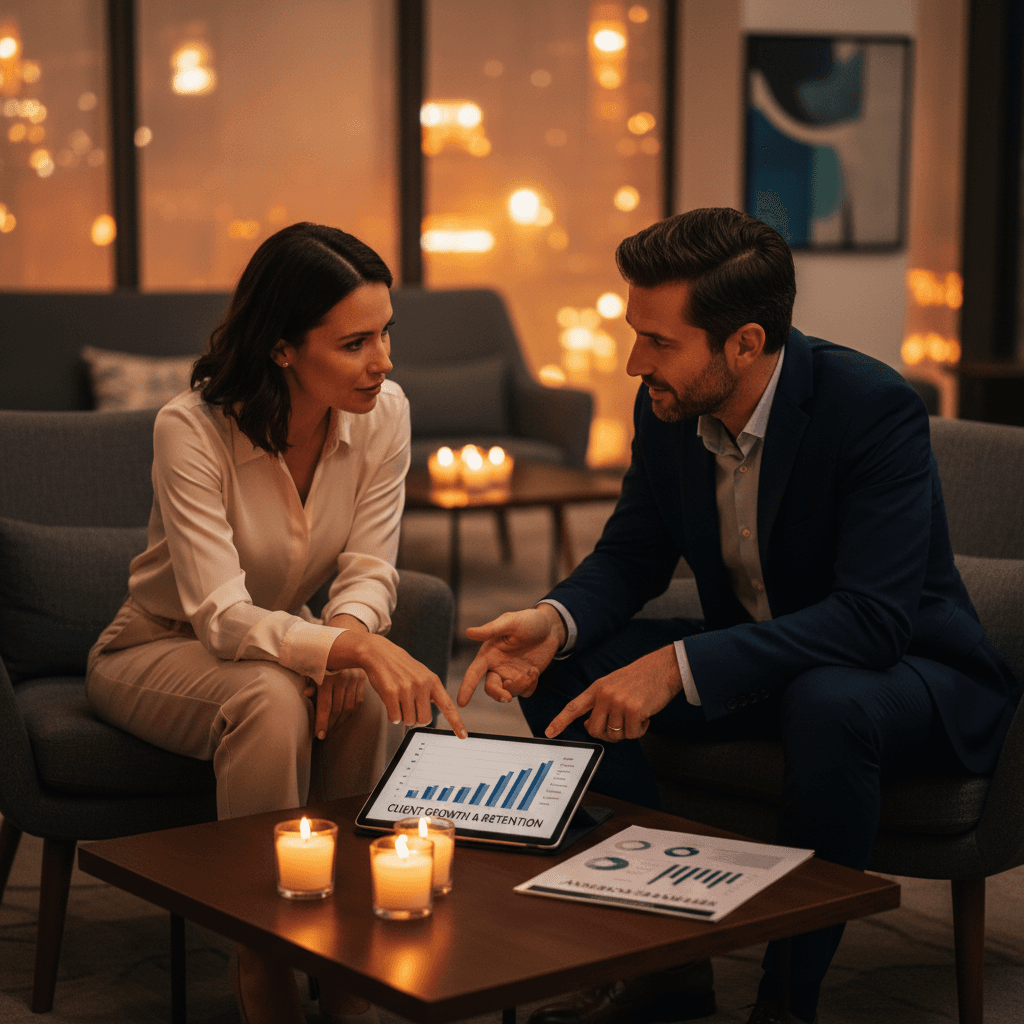 Client relationship and retention strategy meeting